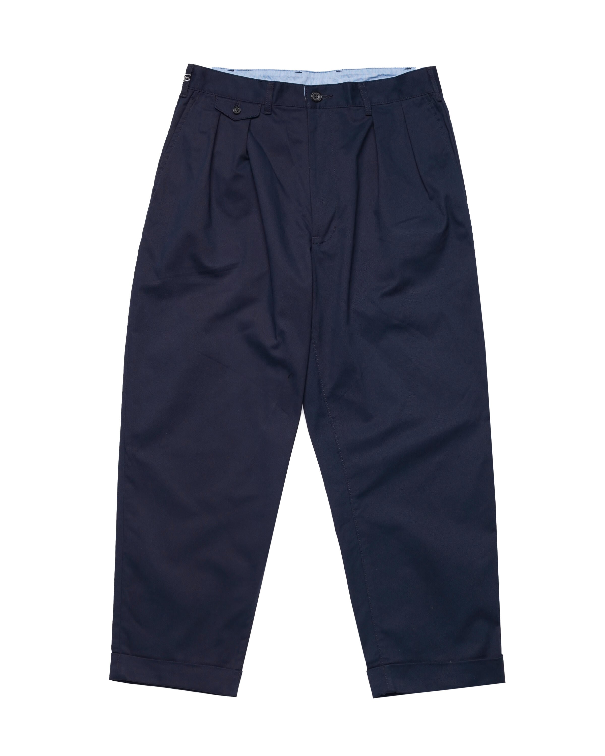 BEAMS+ 2 Pleats Tapered Twillダークネイビー Beams+ 2 Pleats Twill | 3823009787479 | AFEW STORE